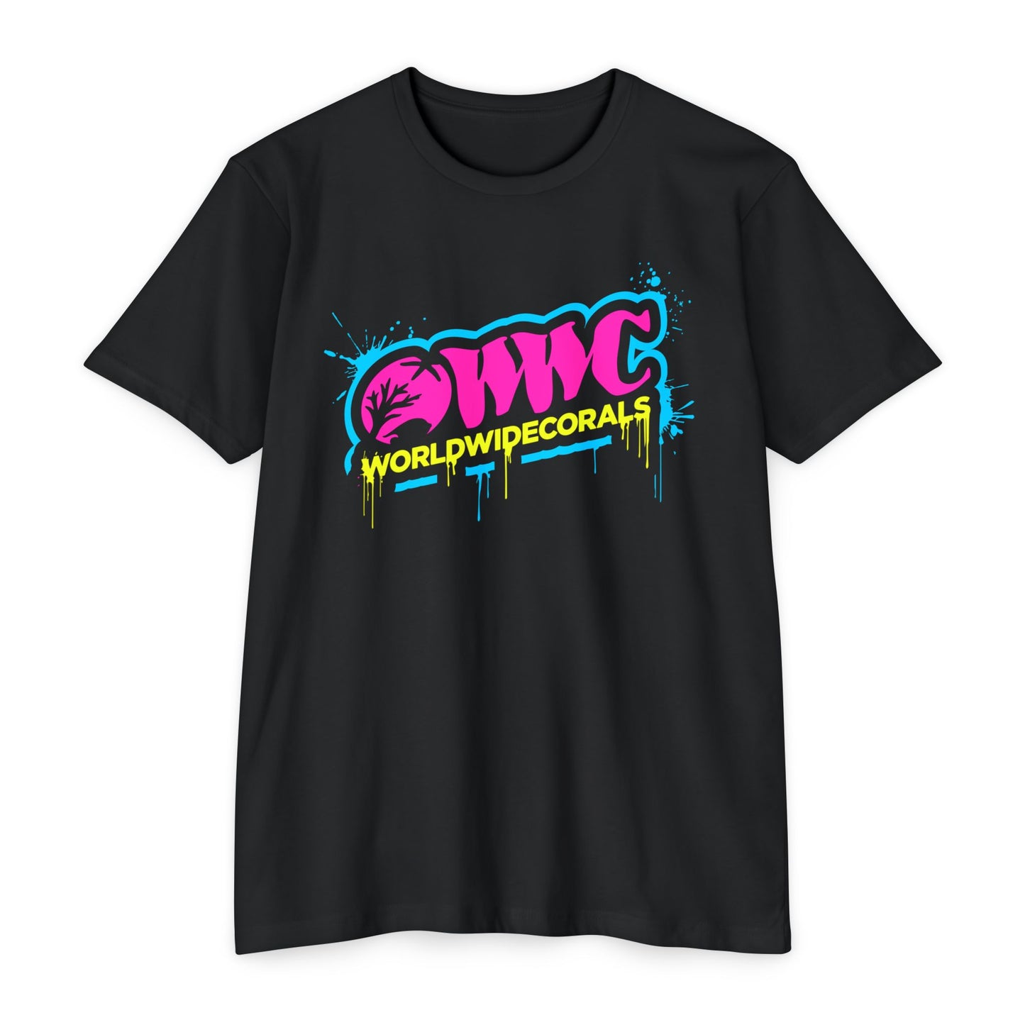WWC Paint Drip Pink T-Shirt