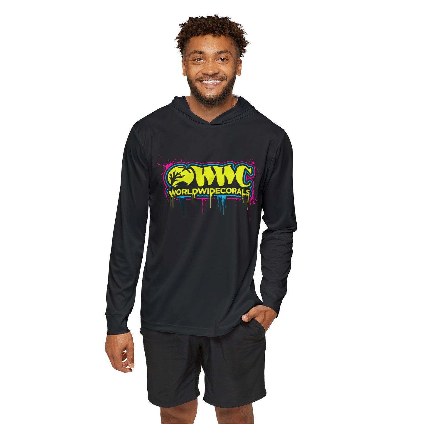 WWC Paint Drip Hooded Sport Top