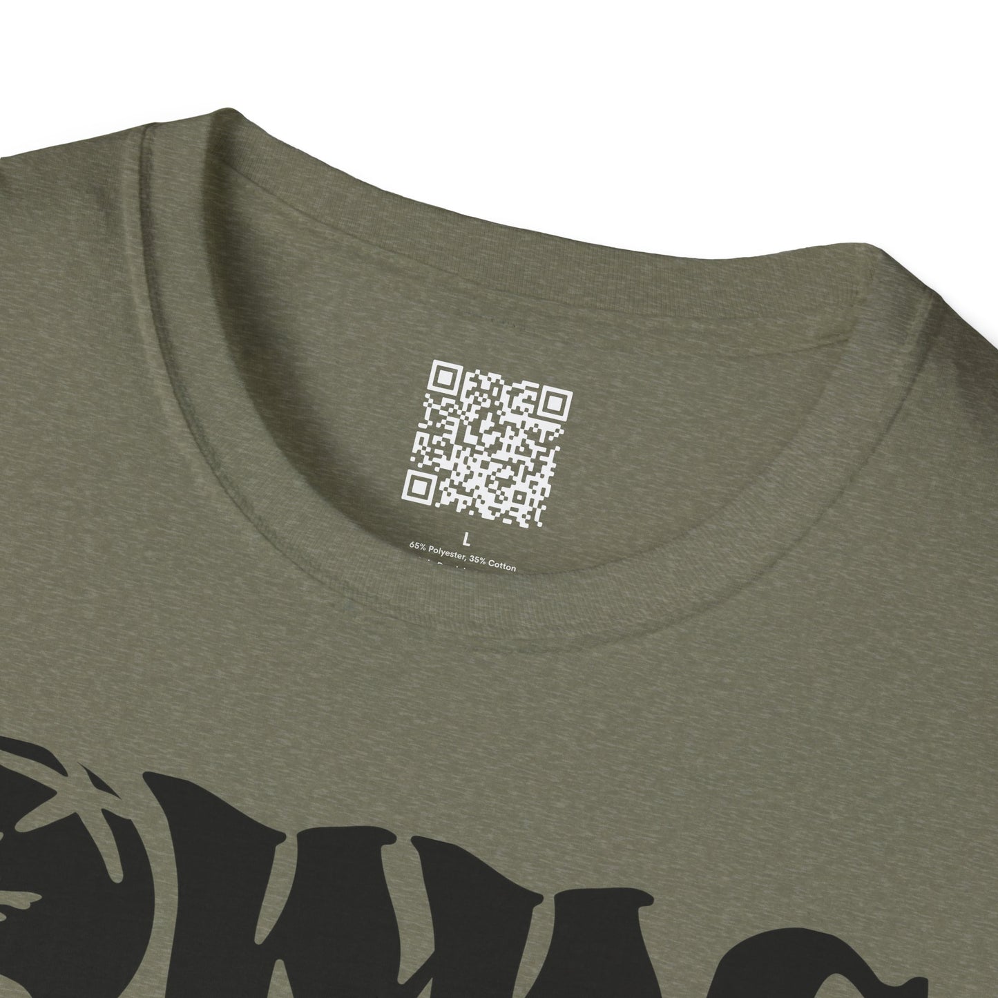 World Wide Corals Logo T-Shirt - Heather Military Green w/Black Logo