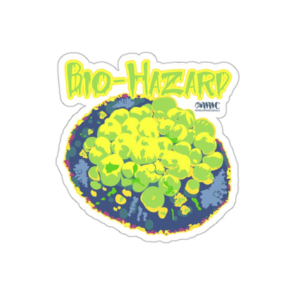 Bio-Hazard Bounce Mushroom Sticker