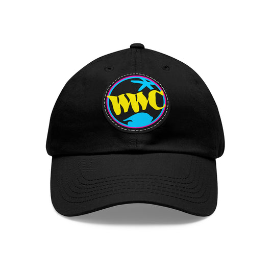 Black and Black WWC Neon Patch Hat