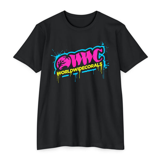 WWC Paint Drip Pink T-Shirt