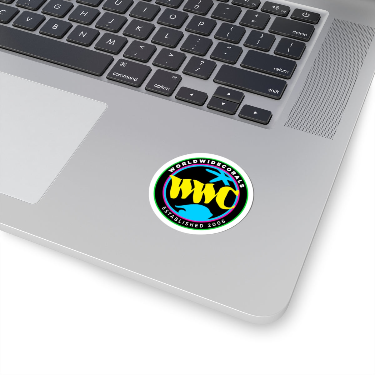 WWC Neon Logo Sticker