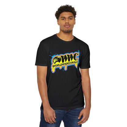 WWC Paint Drip Yellow T-Shirt