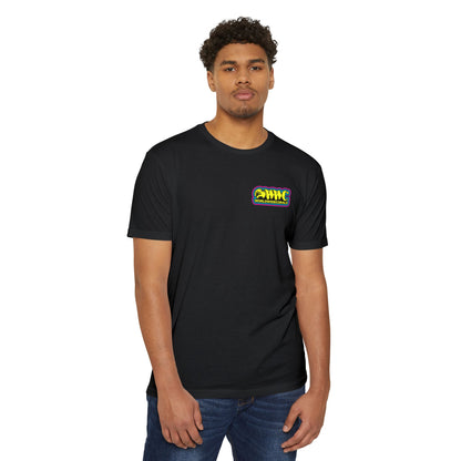 WWC Neon Triple Patch T-Shirt - Black