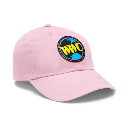 Pink and Grey WWC Neon Patch Hat