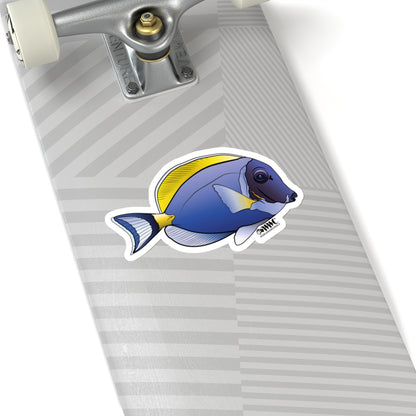 Powder Blue Tang Sticker