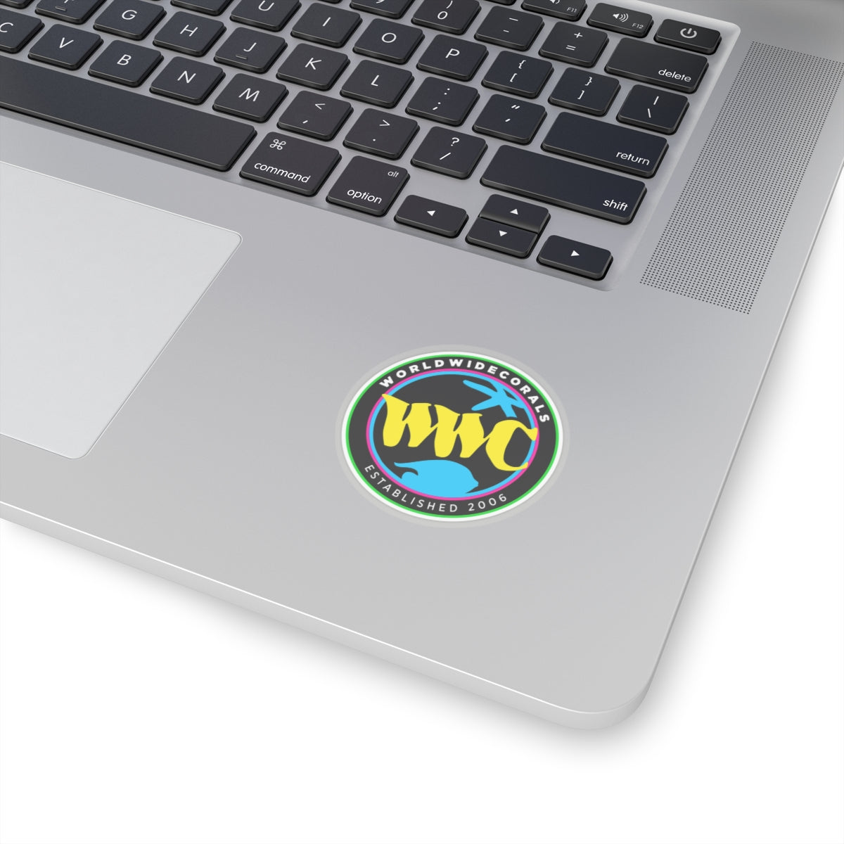 WWC Neon Logo Sticker