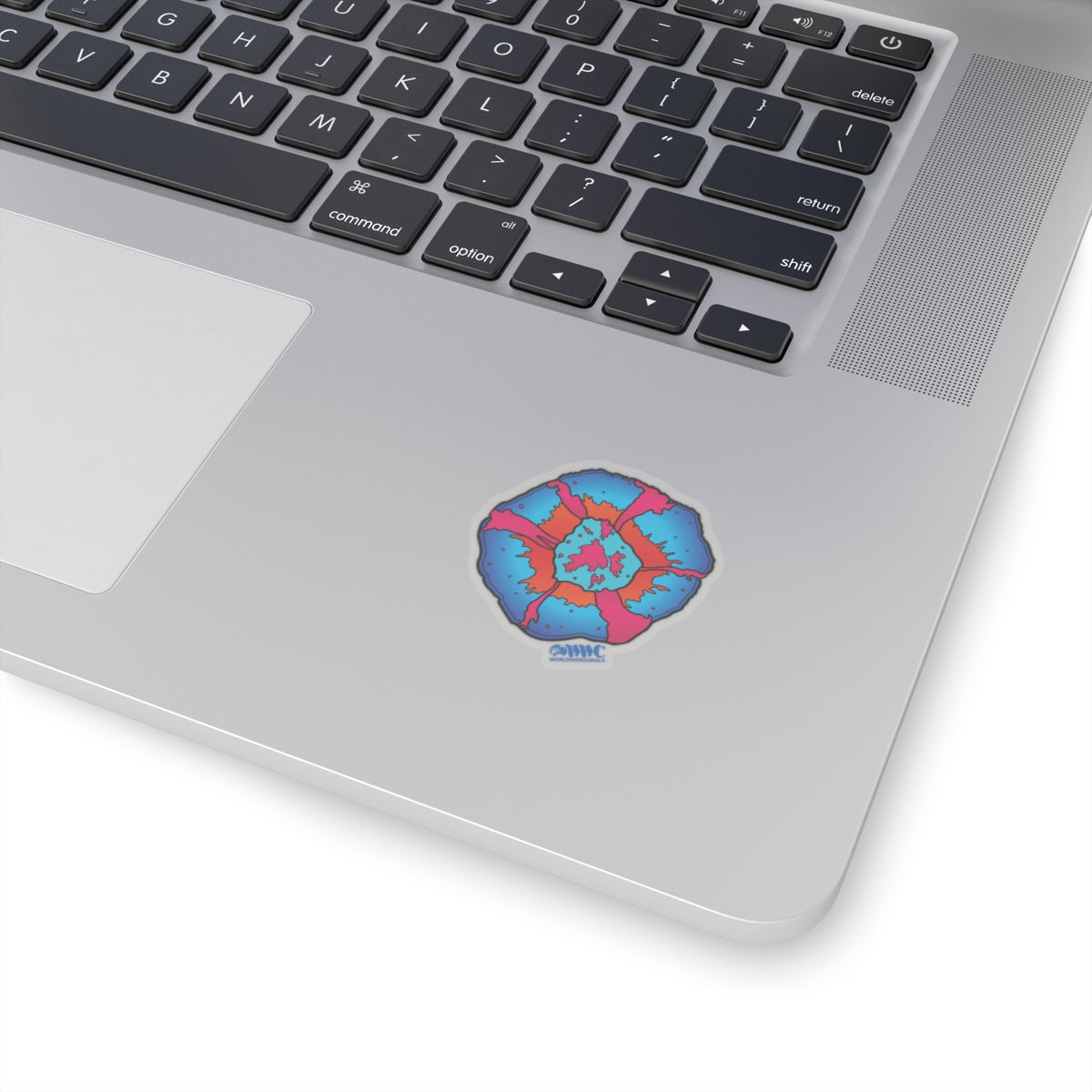 WWC Blue and Red Scolymia Sticker