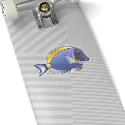 Powder Blue Tang Sticker