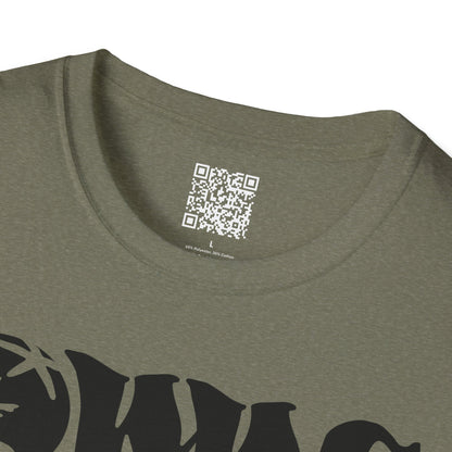 World Wide Corals Logo T-Shirt - Heather Military Green  w/Black Logo